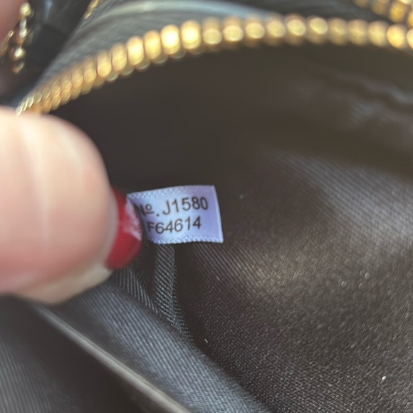 Coach Black Quilted Crossbody Bag - Picture 6 of 13